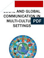 PC M2 Local and Global Communication in Multicultural Setting