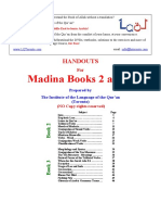 Handouts - Madina Arabic Book-2