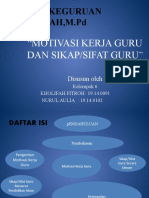 6 - Motivasi Kerja Guru Sifat Sikap Guru