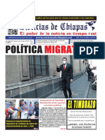 Periódico Noticias de Chiapas, Edición Virtual Viernes 18 de Noviembre de 2022