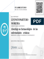 Certificado Enfermedades Cronicas Arturo Moreira