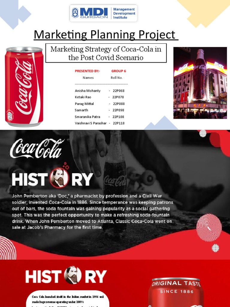 Coca Cola Marketing Pdf , Strategie Marketing de la fameuse Coca-Cola ...