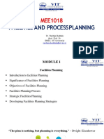 1-Introduction To Facilities Planning-21!07!2022 (21-Jul-2022) Material I 21-07-2022 Mod 1