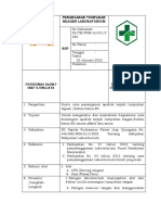 SOP Penanganan Tumpahan Reagen Lab