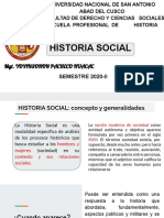 HISTORIA SOCIAL.1era Semana