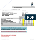 Boleta de Calificaciones CBTIS 20 Semestre 5 Programación