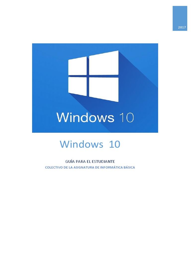 Manual Windows 10 | PDF | Windows 10 | Microsoft