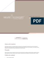 SHAPE CONCEPT Catalogo