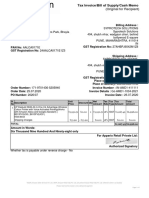 Amazon Printer Invoice