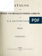 Katalog der Münzen- und Medaillen-Stempel-Sammlung des K. K. Hauptmünzamtes in Wien. Bd. IV