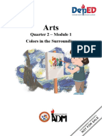 Arts1 - Q2 - Module1 - Colors in The Surrounding - Version3