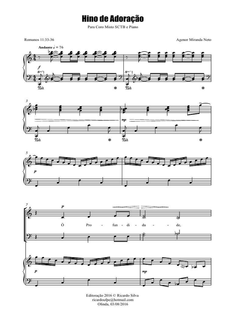 Hino de Adoração (Agenor Miranda Neto)