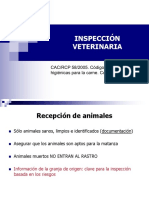 2.4 Inspección Veterinaria en Rastros