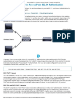 3 Configure The Network For Access Point 802.1X Authentication