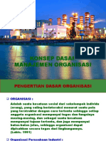 1 - Konsep Dasar Organisasi Dan Manajemen