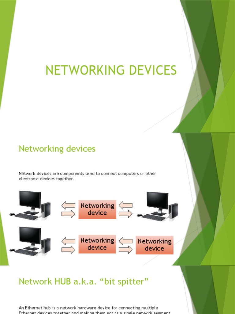 Networking Devices PDF Network Switch Computer Network