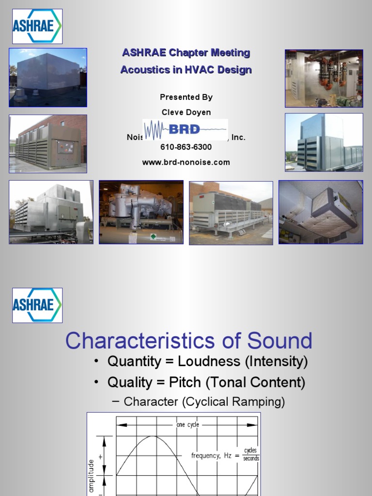 Acoustics in RTU Duct Design | PDF | Decibel | Duct (Flow)
