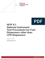 Nitp 5.1 Fuel Dispensers Other Than LPG Dispensers