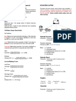 Notes & Tables in Construction Methods (Ground Engineering)