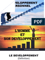 LE DEVELOPPEMENT PERSONNEL Racourci