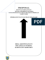 Proposal Drainase Mukilan 2020