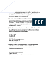 GUIA PSICROMETRIA: Propiedades del aire, temperatura de rocío y entalpía