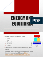 Energy and Equilibria