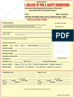 National Fire Safety Form