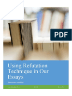 Refutation Paragraphs (Sezen Alakus)