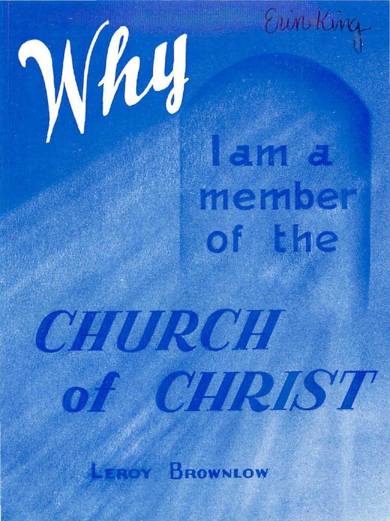 About The Church Of Christ