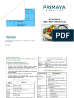 Leaflet Pedoman Diet Penyakit Hati