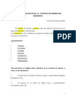 Notas Sobre Contratos en Residencias