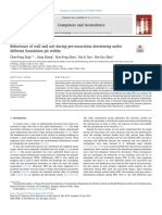 Behaviours of Wall and Soil During Pre-Excavation Dewatering Under Different Foundation Pit Widths