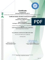 Certificate: Certificate Number: EU-ISCC-Cert-NL220-2241054003