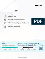 Gestión muestras biológicas laboratorio