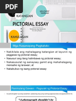 Halimbawa NG Pictorial Essay | PDF