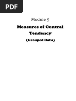 Module5 Measures of Central Tendency Grouped Data Business 1