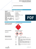 HDS Gas Licuado de Petroleo.