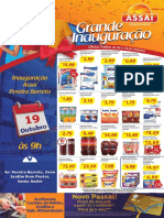 Ofertas de supermercado com diversos itens essenciais