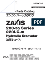 ZX220GI 6BG1-TRA12-6 - ZX200-5G Series