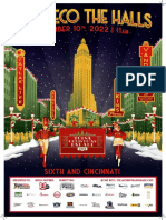 96th Tulsa Christmas Parade Poster 2022