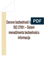 15 Bezbednost Informacija ISO 27001