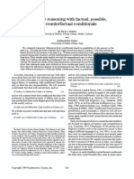 1999 - Deductivorazonamientocon Condicionales Fácticos, Posibles y Contrafactuales