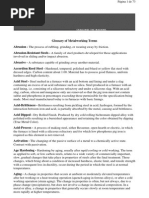 Download Glossary of Metalworking Terms by owox91 SN60854791 doc pdf