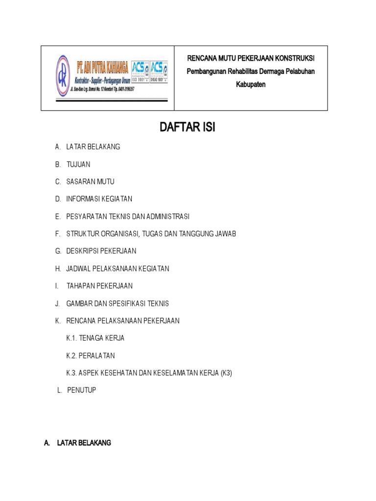 RMPK Dermaga | PDF