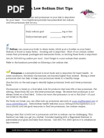 Low Potassium Low Sodium Diet Guide