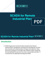 SCADA For Remote Industrial Plant