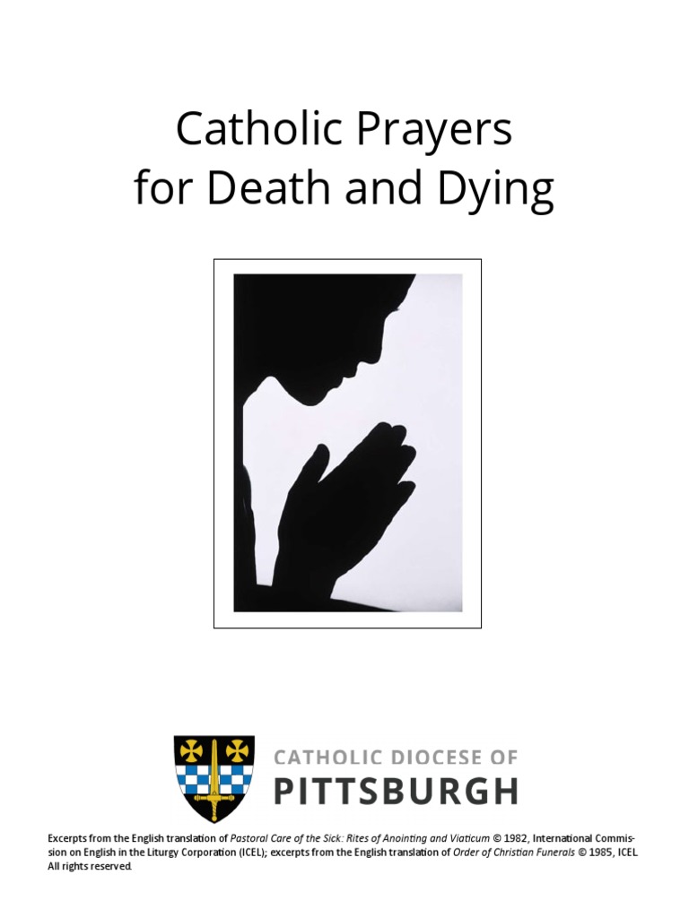 Catholic Prayers For Death And Dying Pdf Prayer Jesus