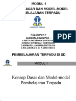 Kelompok 1 Modul 1 Konsep Dasar Dan Model Pembelajaran Terpadu