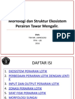 4 - Morfologi Dan Struktur Ekosistem Perairan Tawar Mengalir